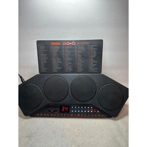 Yamaha DD-6 Digital Percussion Electronic Drum Machine 100 Styles 4 Pads